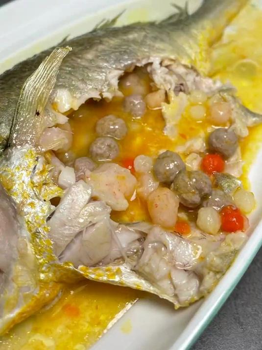 由满汉全席创新而来的鱼腹羊胎 兄弟姐们看看能打多少分