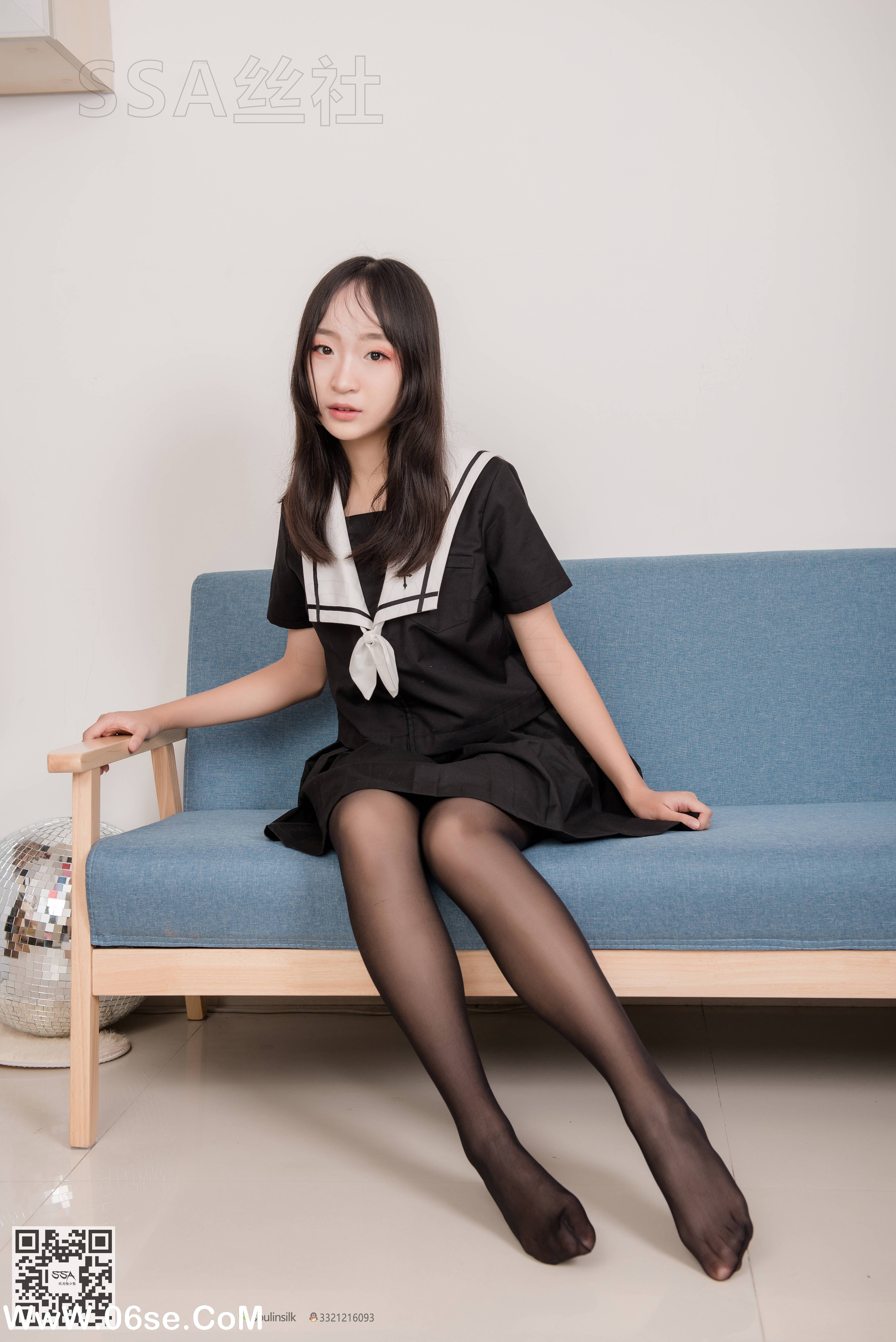 图片[27]-[SSA丝社] NO.135 甘子 16的芳华少女长筒黑丝[116P1.61G]-六色网