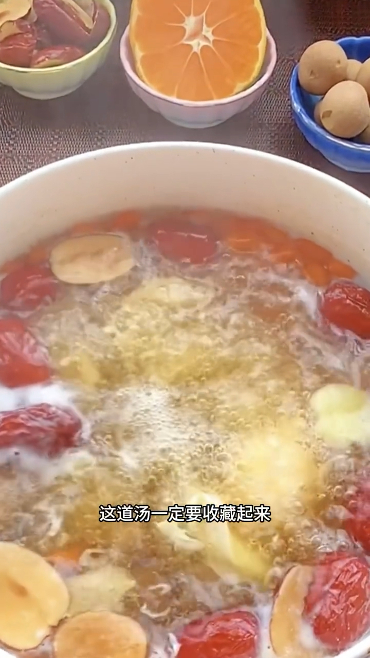 冬天常喝的七种甜汤