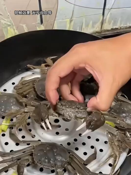 手把手教你如何蒸大闸蟹!