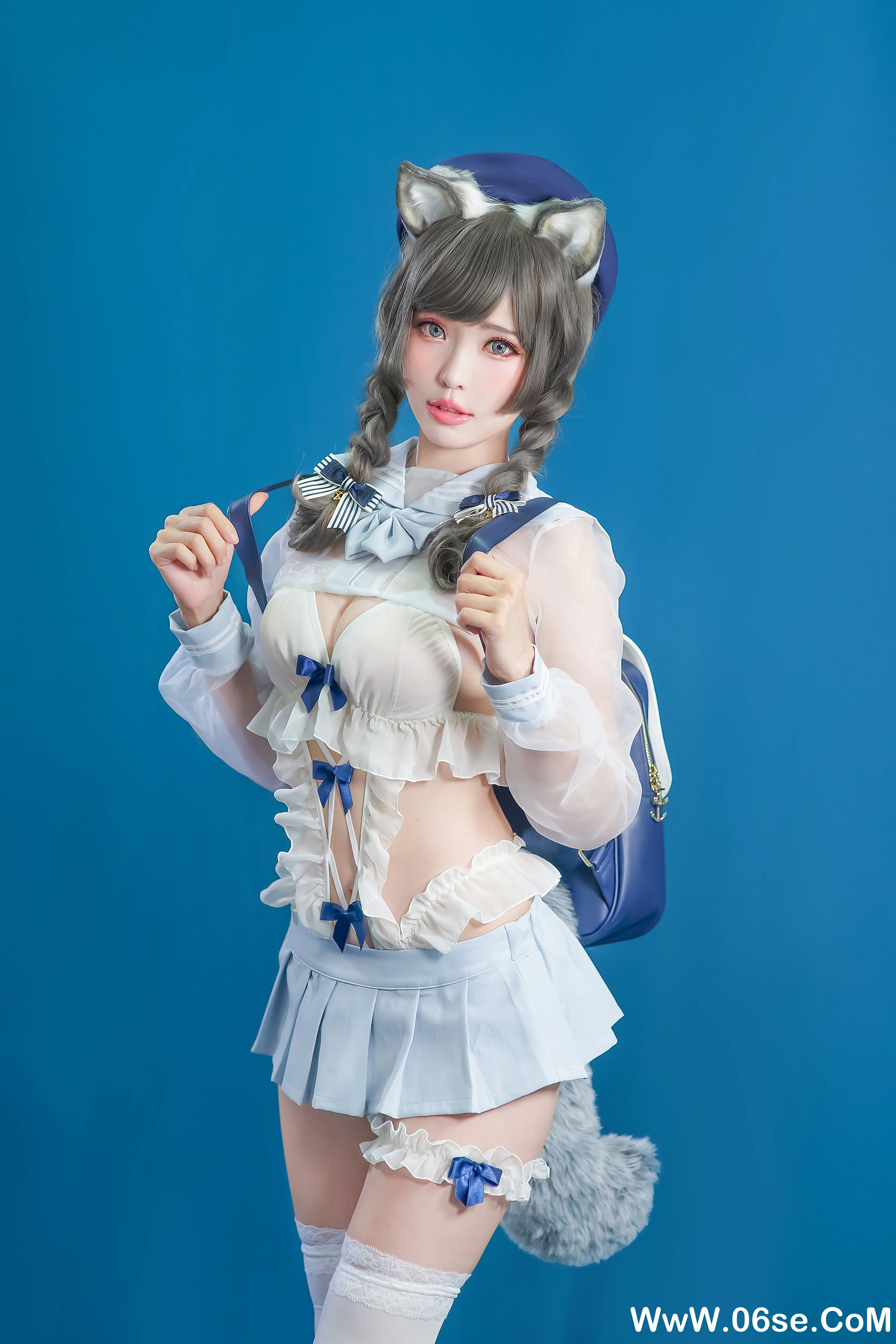 图片[3]-Ely_eee(ElyEE子) NO.035 — 灰太狼-泳圈[21P95M]-六色网