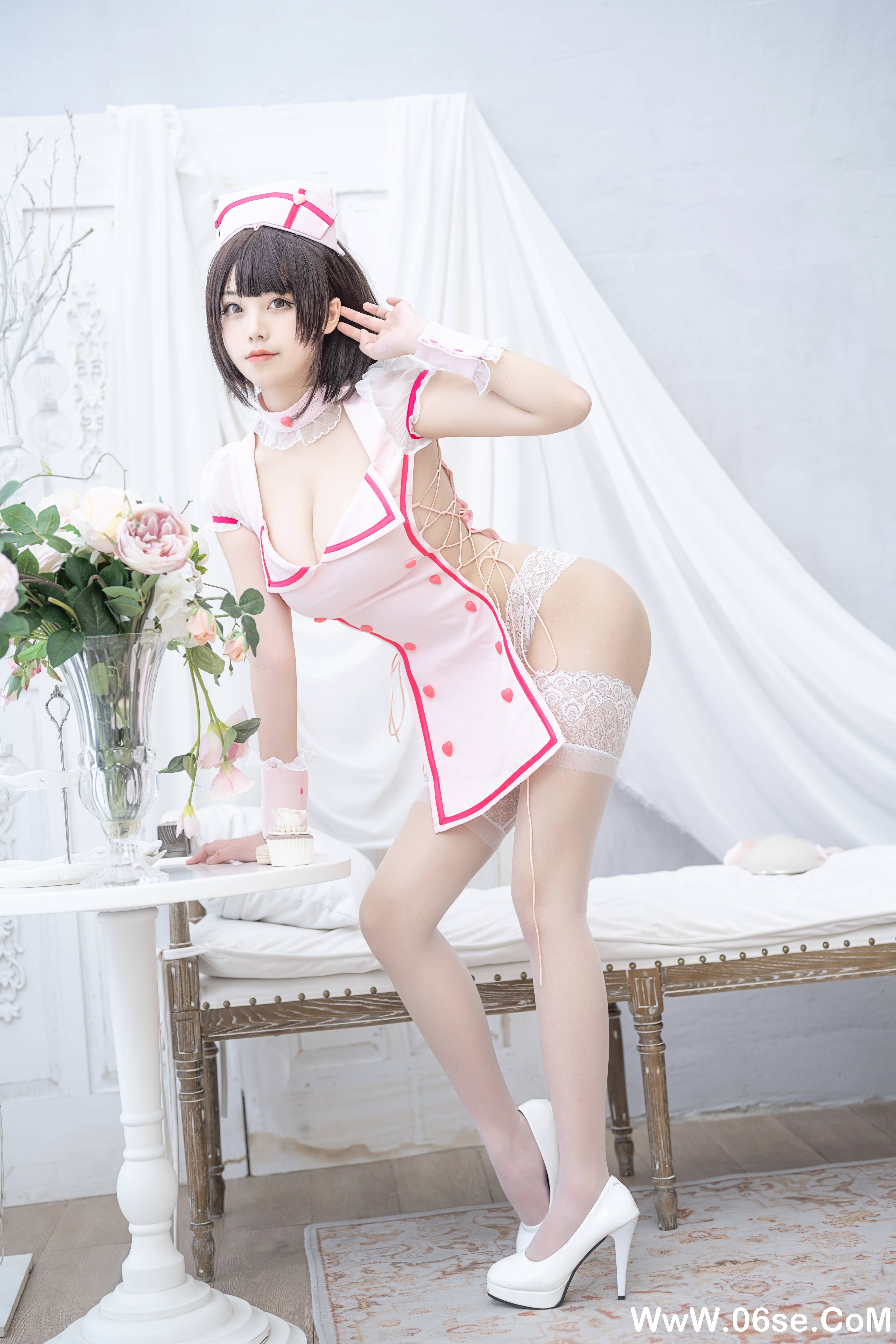 图片[23]-蜜汁猫裘 NO.075 — 小护士 [60P903M]-六色网