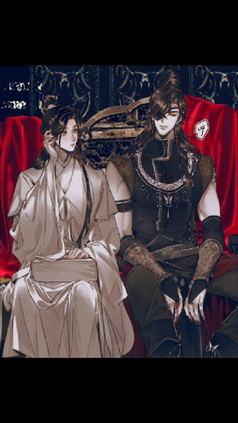 天官赐福漫画:花城的小动作真多,现场吃瓜群众表示磕到了!