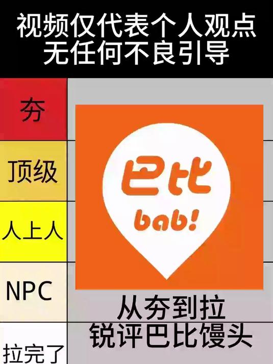 从夯到拉 锐评一下巴比馒头