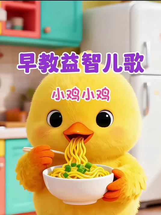 早教益智儿歌：《小鸡小鸡》