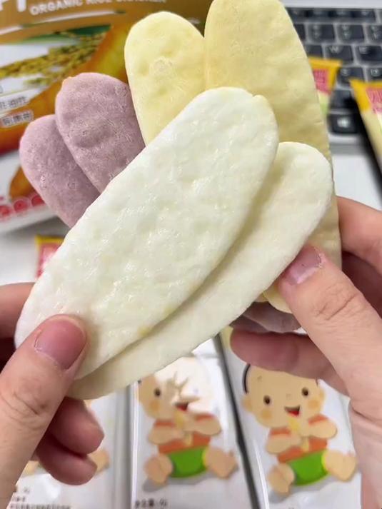 了宝宝都可以吃的小零还好旺旺米饼 贝比玛玛米饼 宝妈推荐 米饼