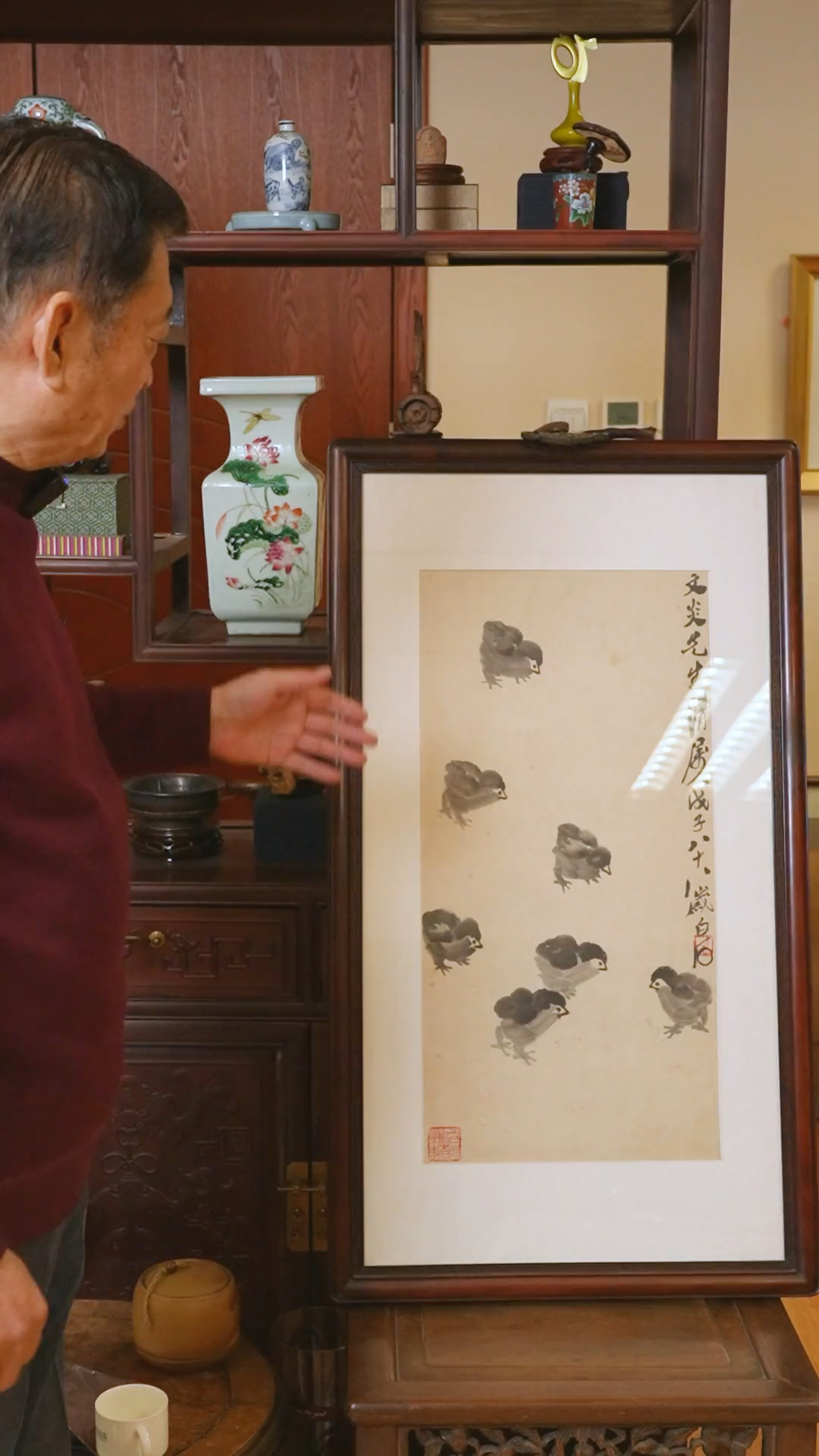 齐白石《吉祥多子图》#齐白石