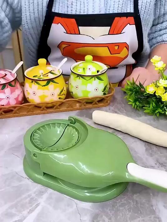 懒人全自动双头家用包饺子神器，小工具厨房小型水饺机