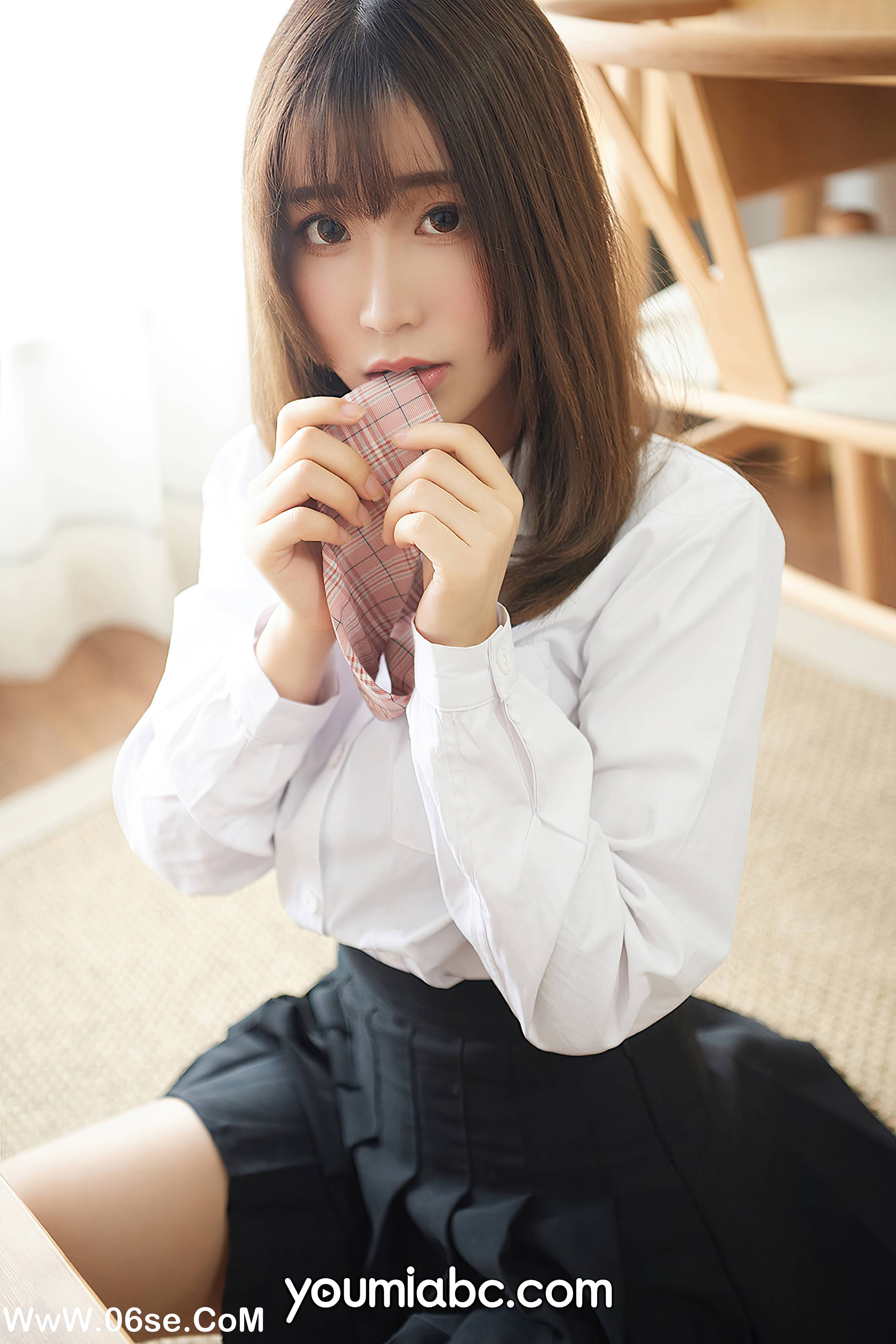 图片[10]-[YouMei尤美] 2020.05.03 学生妹の制服诱惑 绯月樱-Cherry[49+1P787M]-六色网