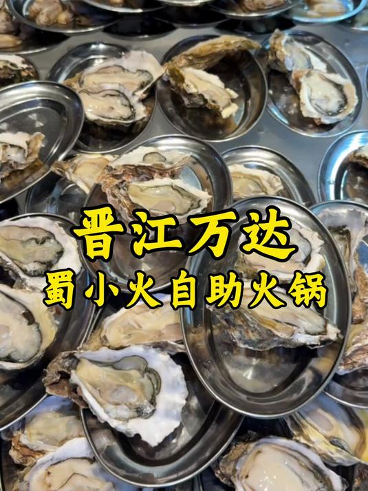 晋江万达蜀小火自助火锅，人均100多1菜品任意吃，看我怎么吃回本