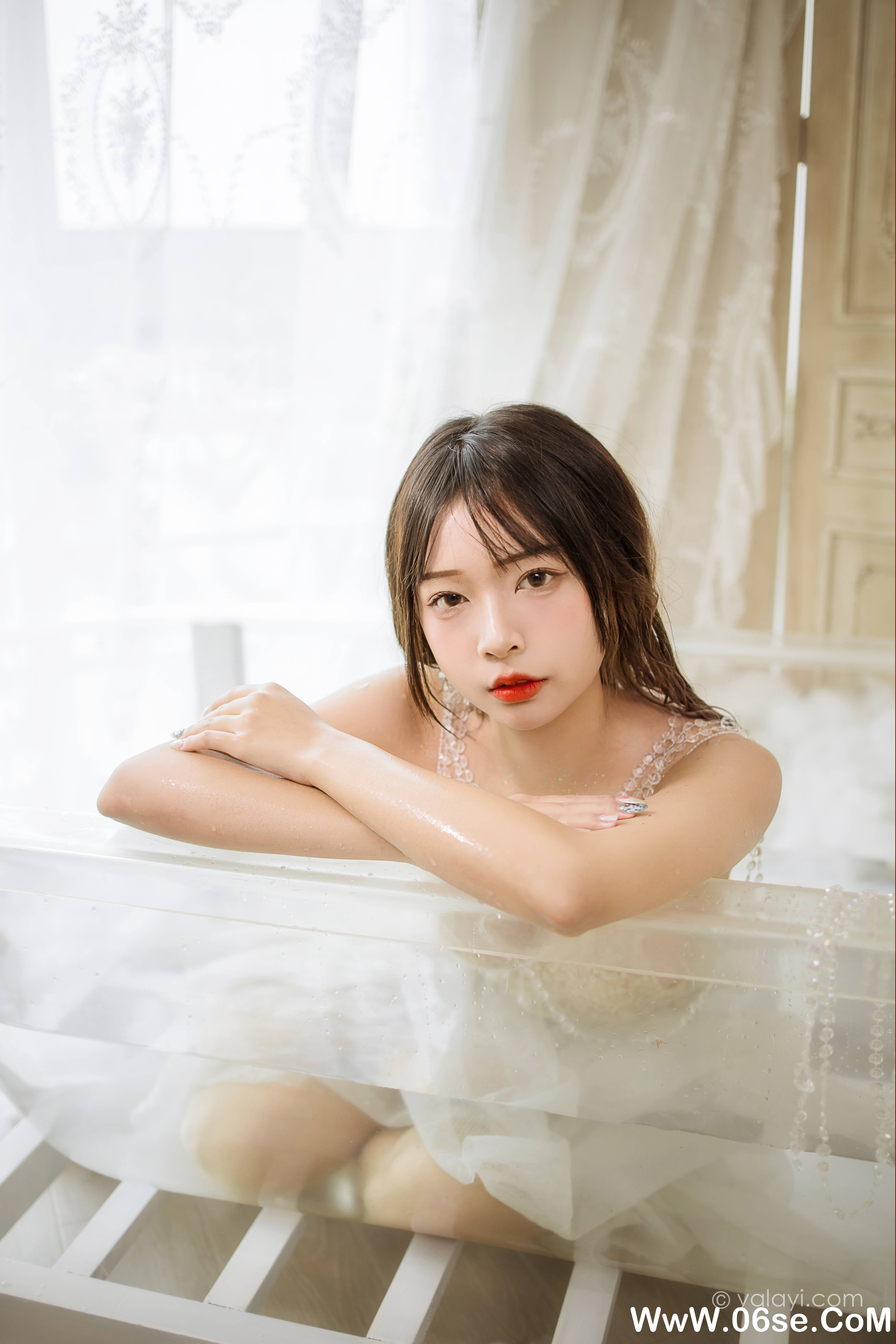 图片[41]-[YALAYI雅拉伊] 2021.11.22 NO.863 阿禾《水中白莲》[40+1P404M]-六色网