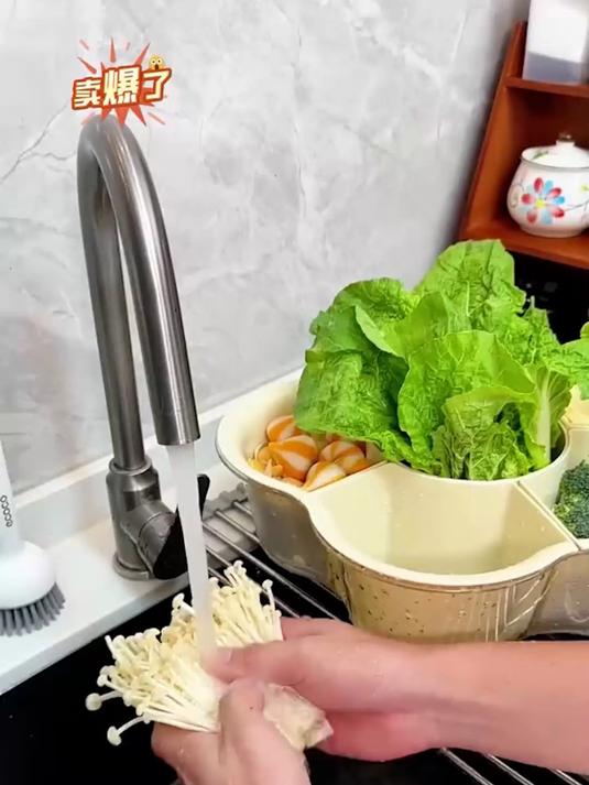 冷天火锅局必备！菜品再多也不怕，一个旋转盘全装下