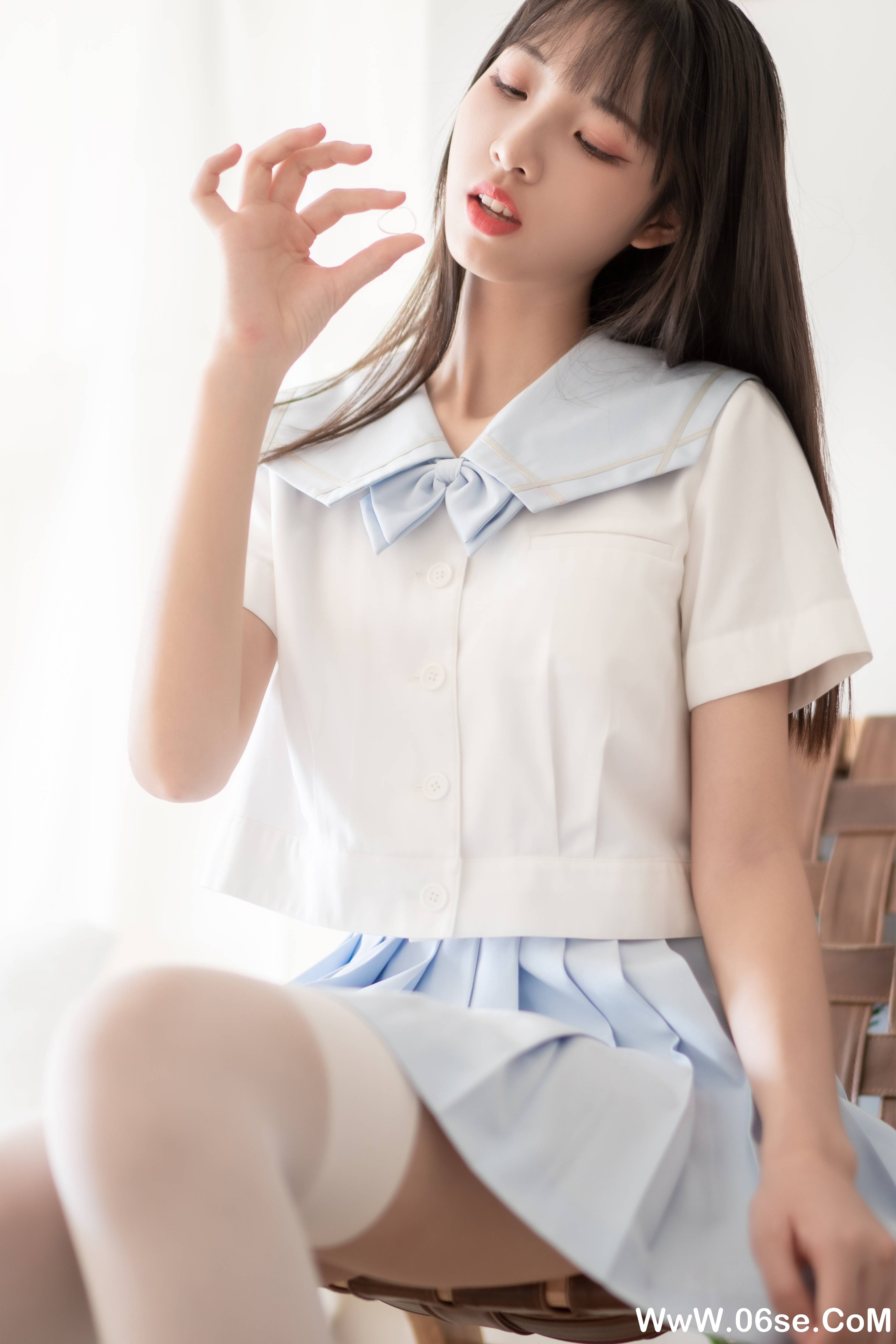 图片[28]-西瓜少女 NO.019 –  JK学生服 [65P401M]-六色网