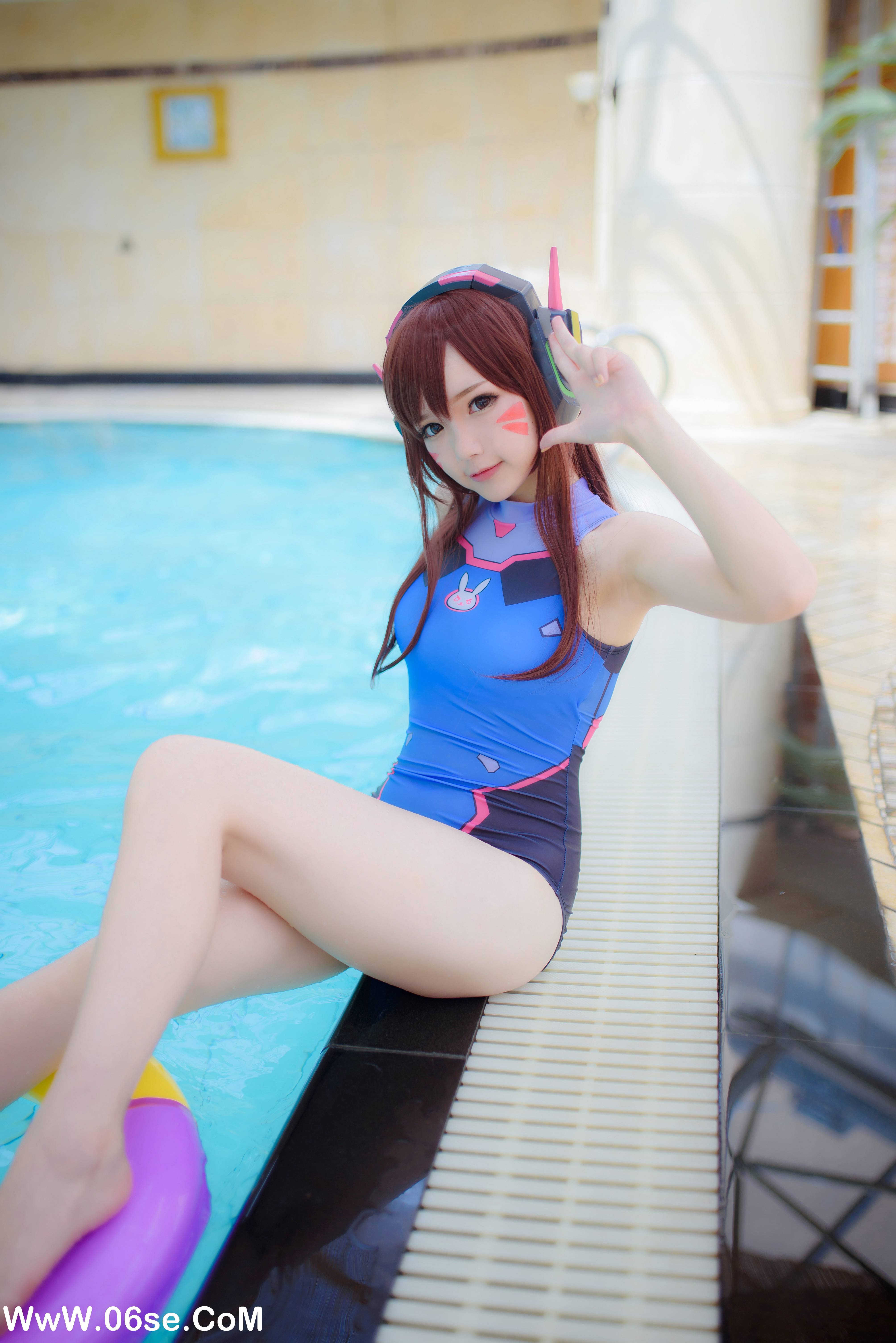 图片[20]-雪晴 – NO.008 Overwatch-D.Va水着写真 [31P269M]-六色网