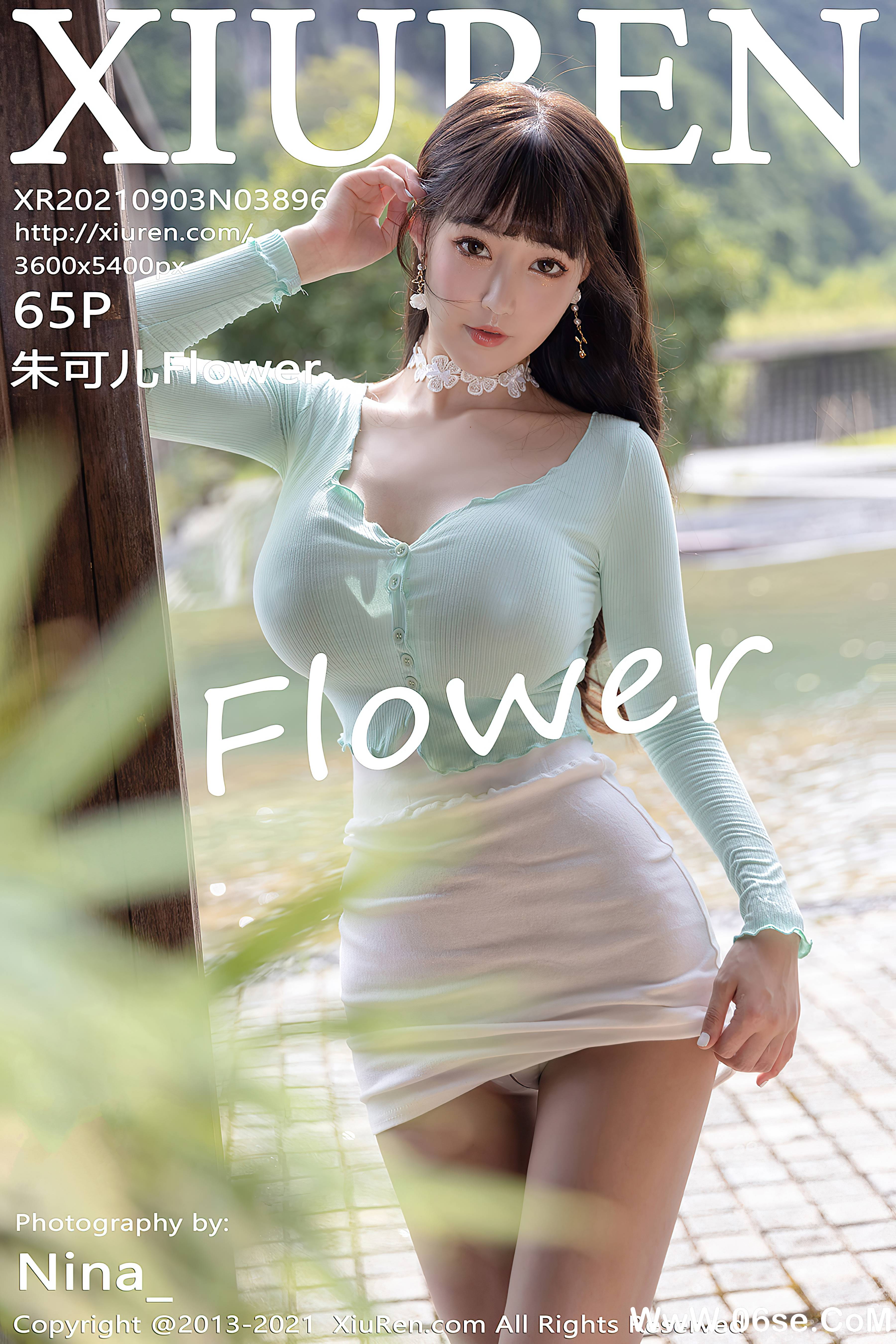 [XIUREN秀人网] 2021.09.03 NO.3896 朱可儿Flower[65+1P657M]-六色网