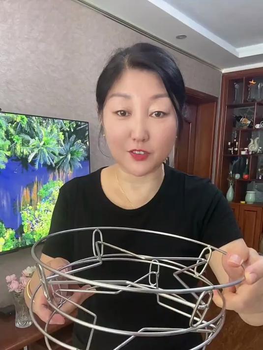 不锈钢锅架厨房蒸架多功能加厚隔水防烫蒸菜架家用圆形
