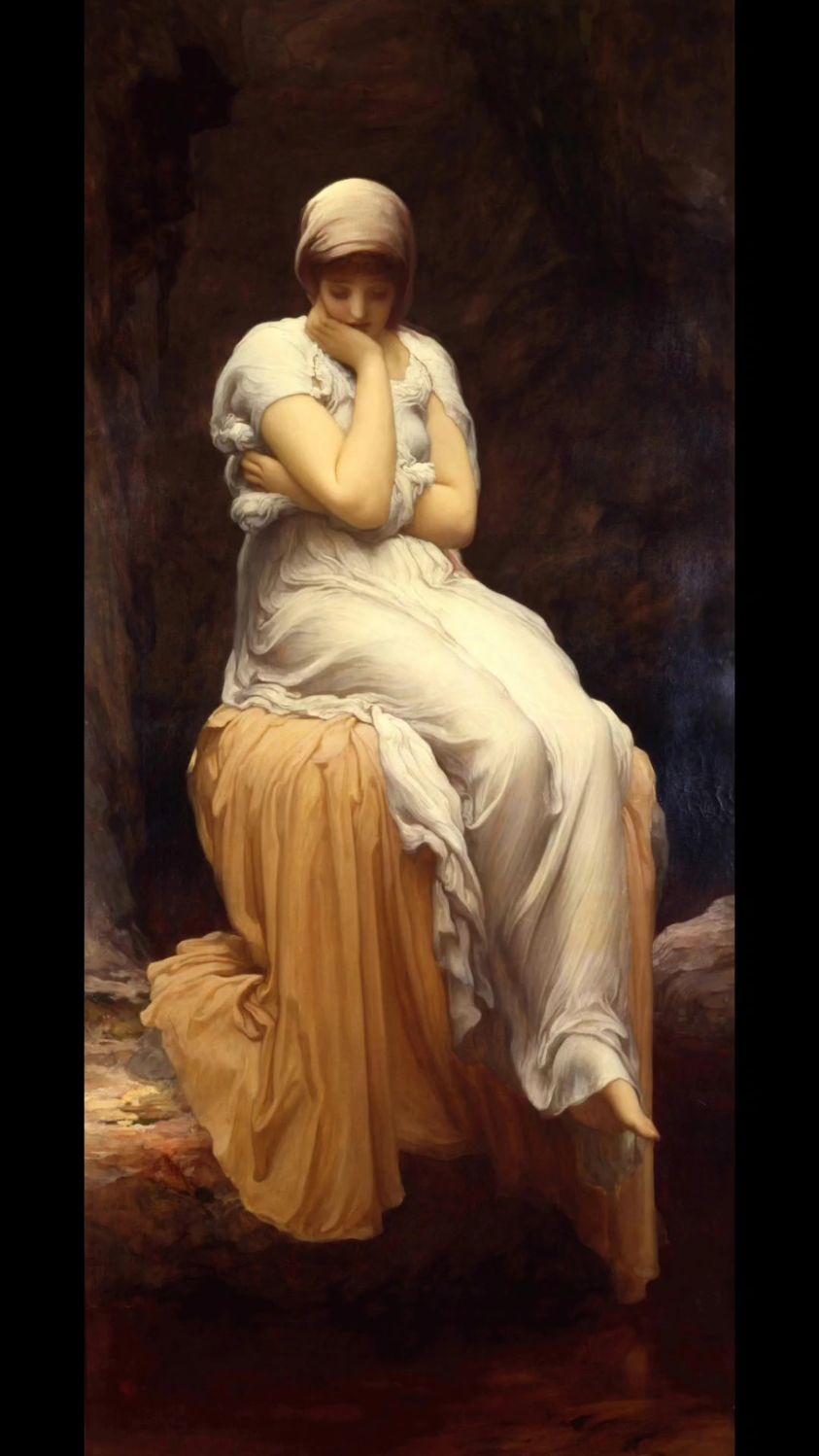 古典油画欣赏/英国学院派代表著名画家莱顿