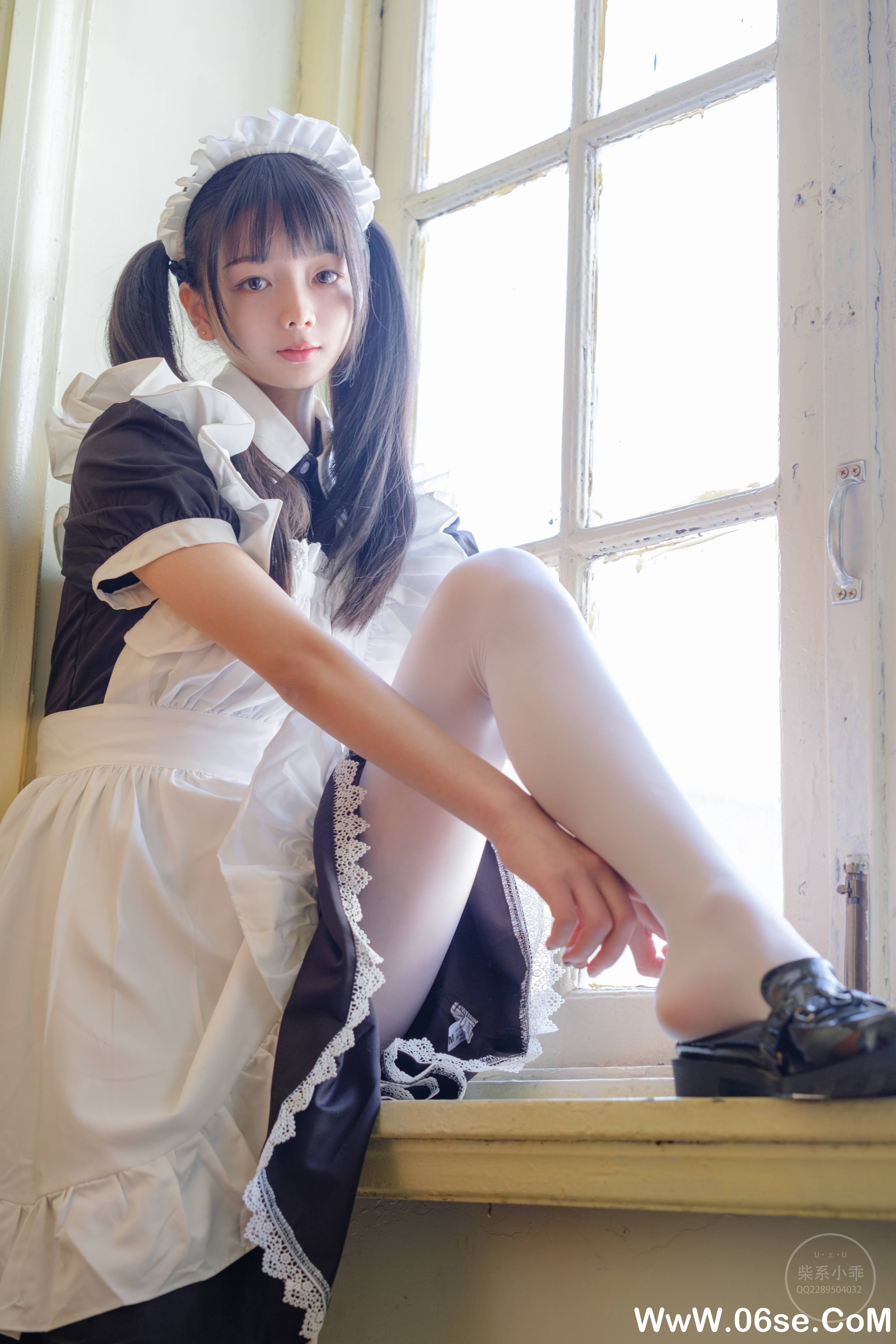 图片[25]-柴系小乖(稚乖画册) NO.004 — 夜夜白丝女仆[100P0.97G]-六色网