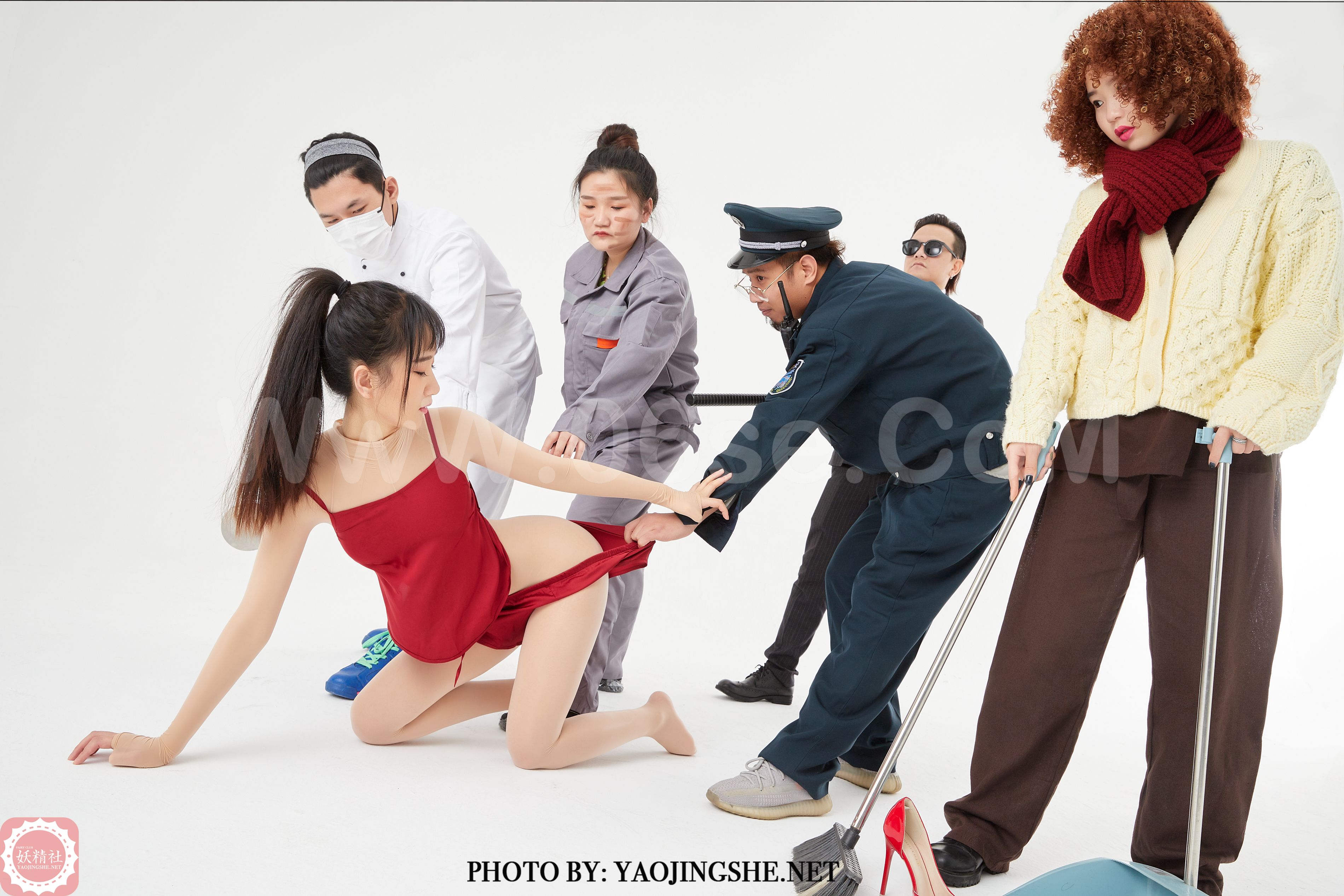 图片[14]-[YaoJingShe 妖精社] 2021.02.07 T2106《美丝小偷上》喵喵 [40P-256M]-六色网