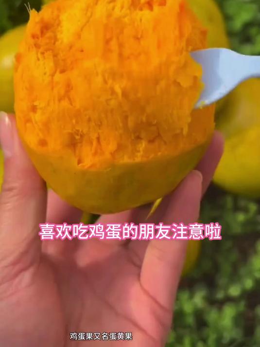 鸡蛋果口感独特,甜酸交织似梦幻,吃过就难忘
