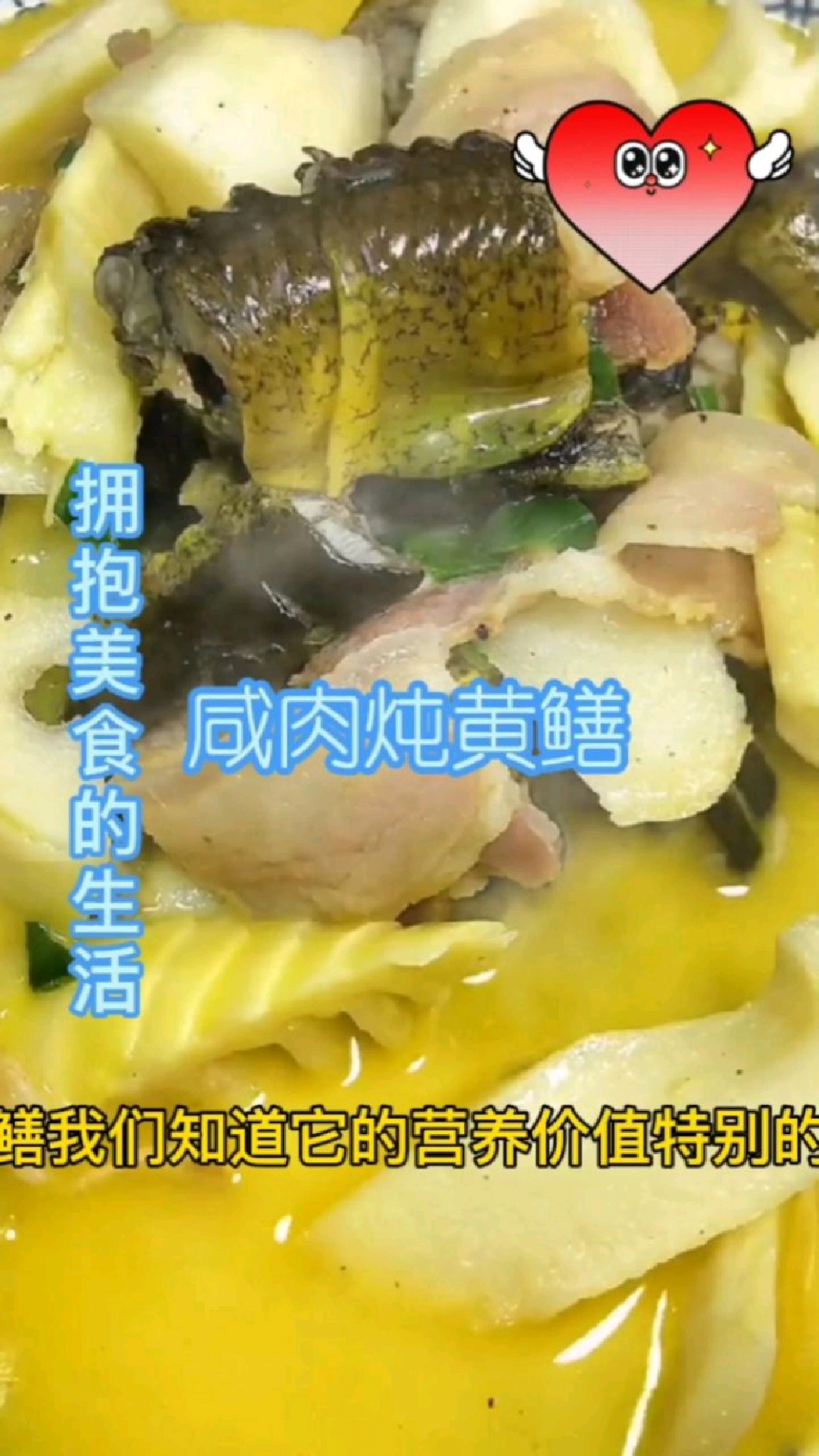 咸肉炖黄鳝,爱美食的你快来看看吧
