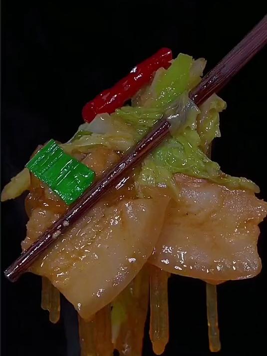 白菜豆腐炖粉条 大烩菜 白菜炖粉条