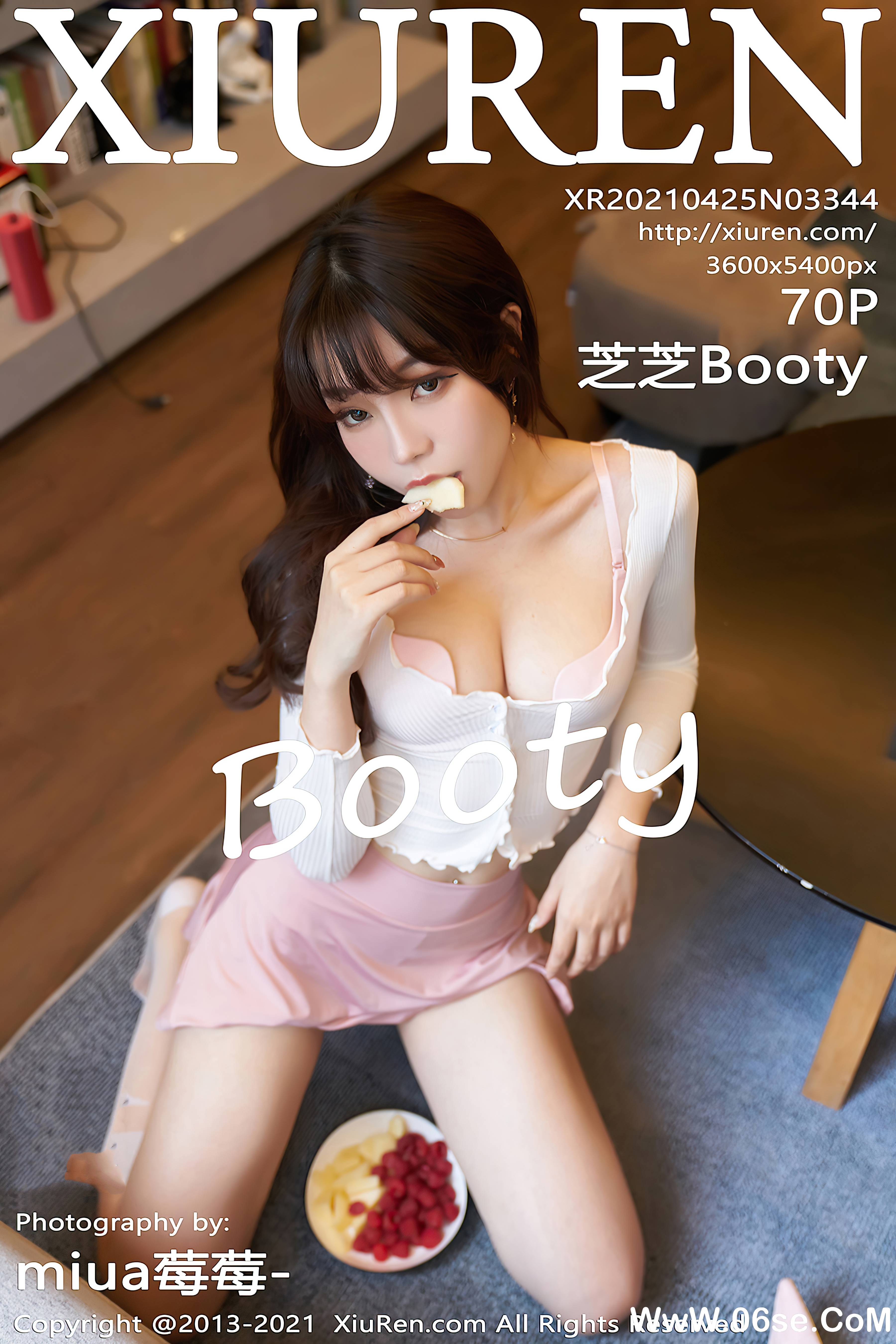 [XIUREN秀人网] 2021.04.25 NO.3344 芝芝Booty[70+1P687M]-六色网