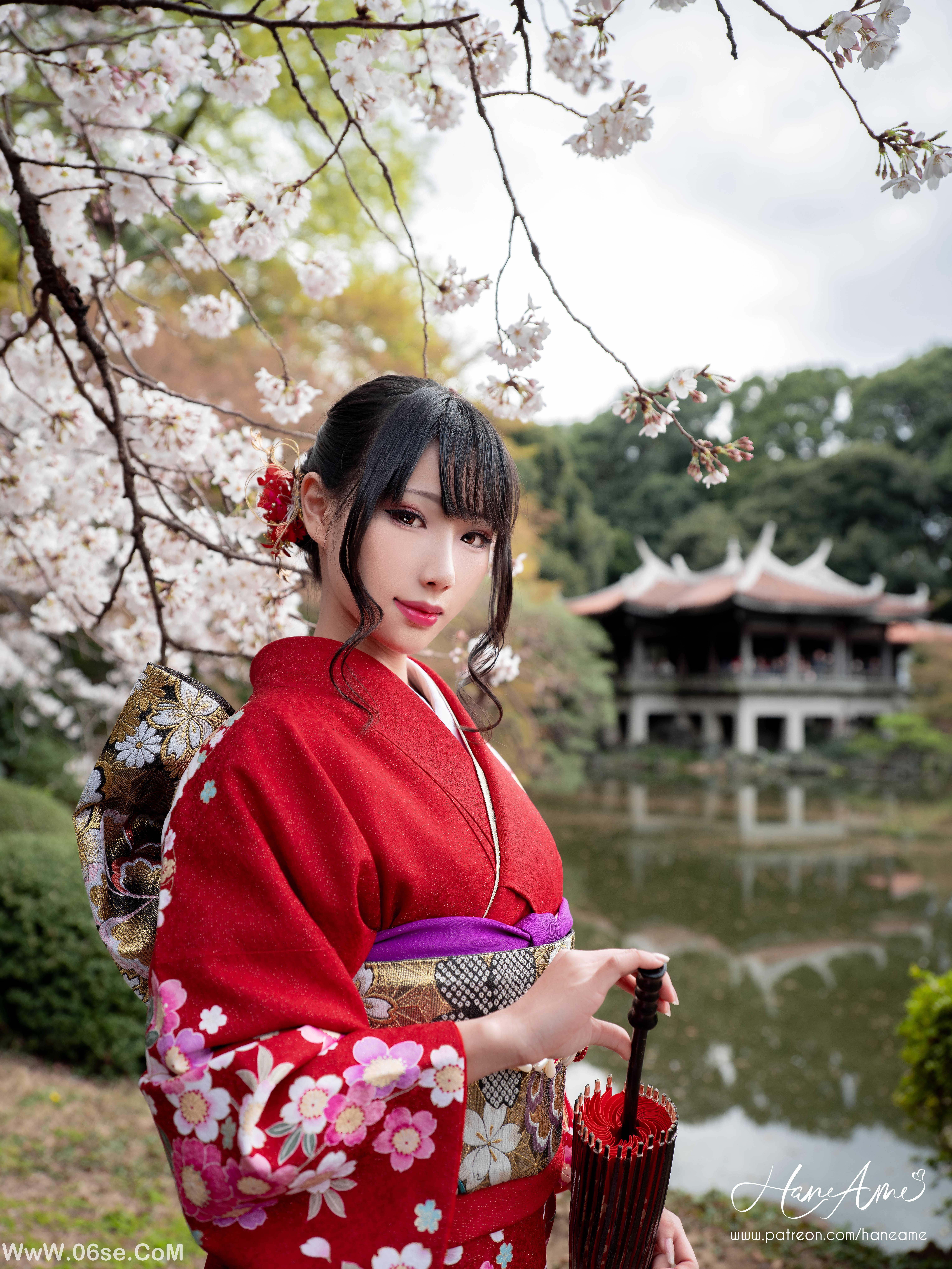 图片[24]-Hane Ame 雨波写真 NO.013 – 赤紅和服[38P736M]-六色网