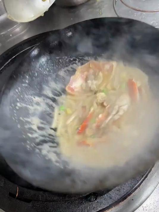 年糕炒蟹 鲜香糯弹牙口感丰富#家常菜天花板##优质视频激励计划第三期#