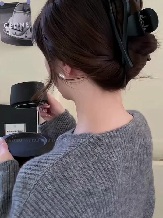 鲨鱼抓夹,发型新潮流,你值得拥有!