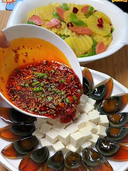 这个皮蛋也太下饭了