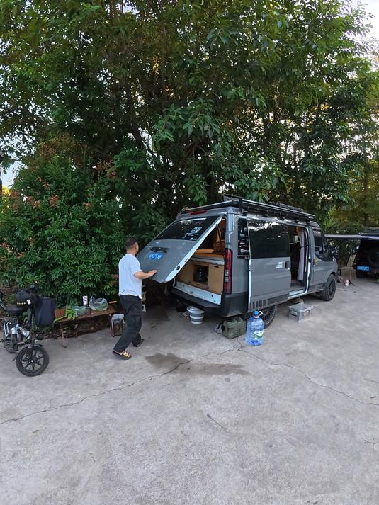 小面包车也能自改移动小家
