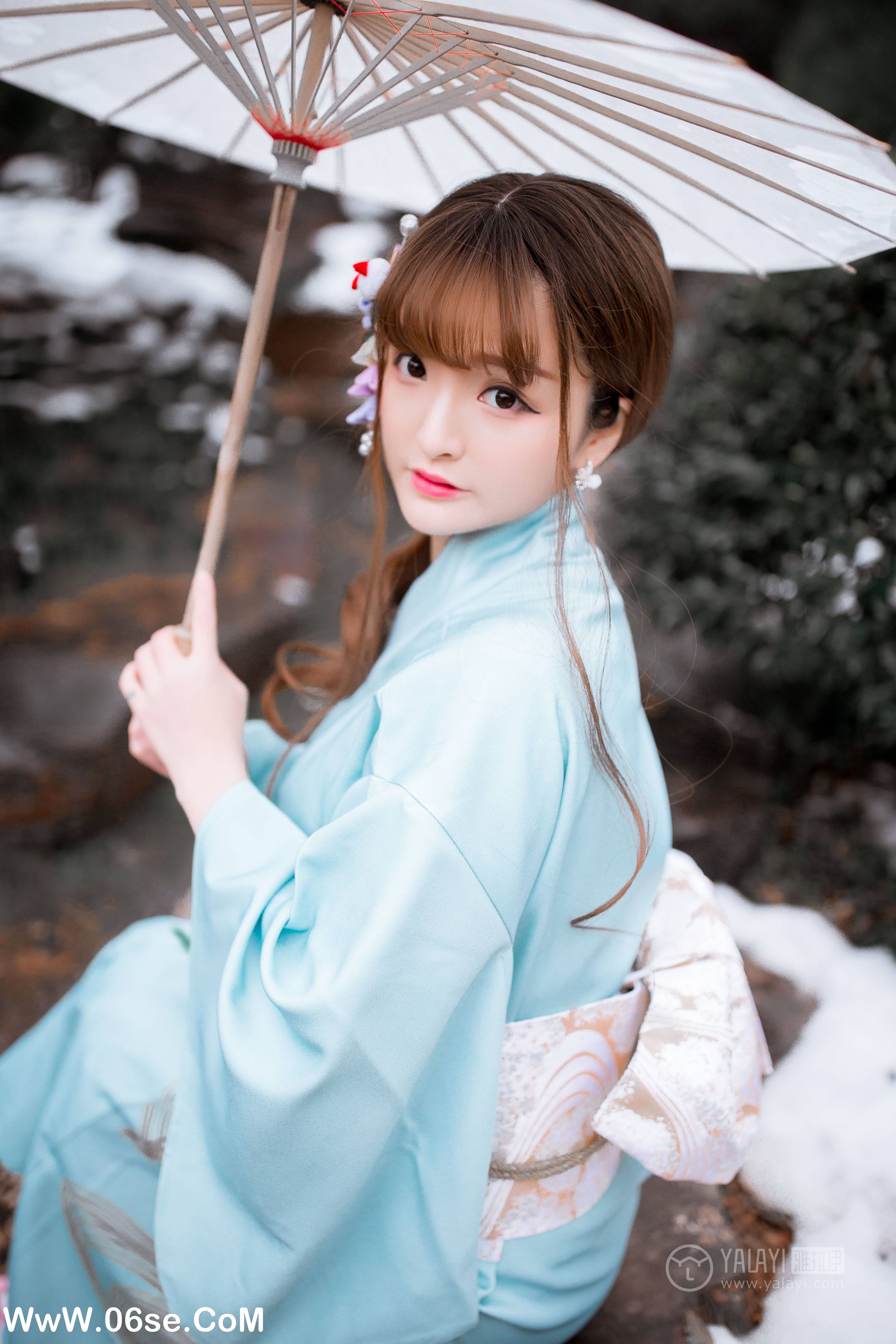 图片[18]-[YALAYI雅拉伊] No.192 赏雪 团团-六色网