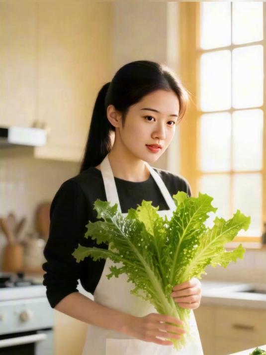 苦苣凉拌 加点醋更爽口