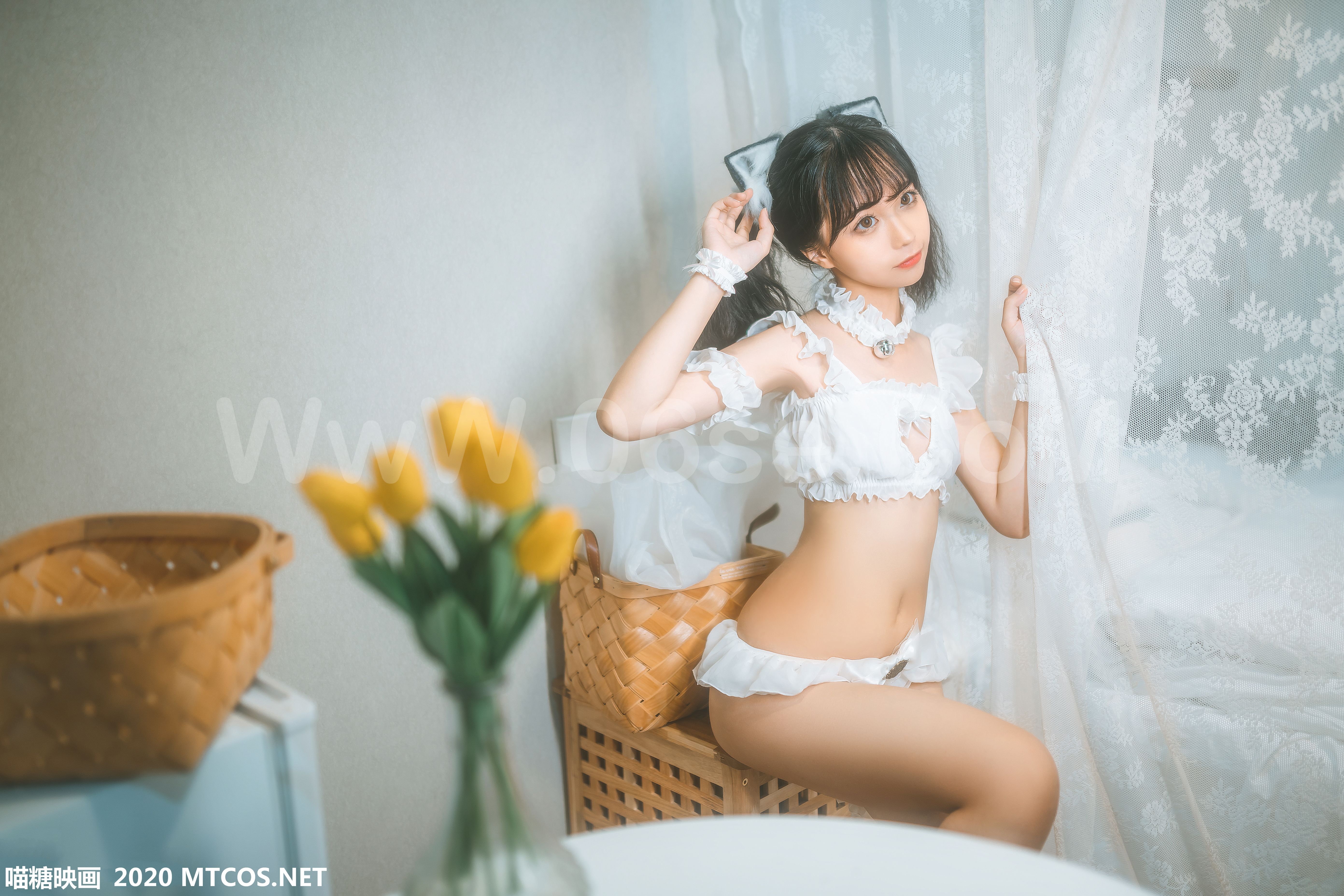 图片[14]-[MTCos] 喵糖映画 Vol.103 蠢沫沫 猫儿萝莉-六色网