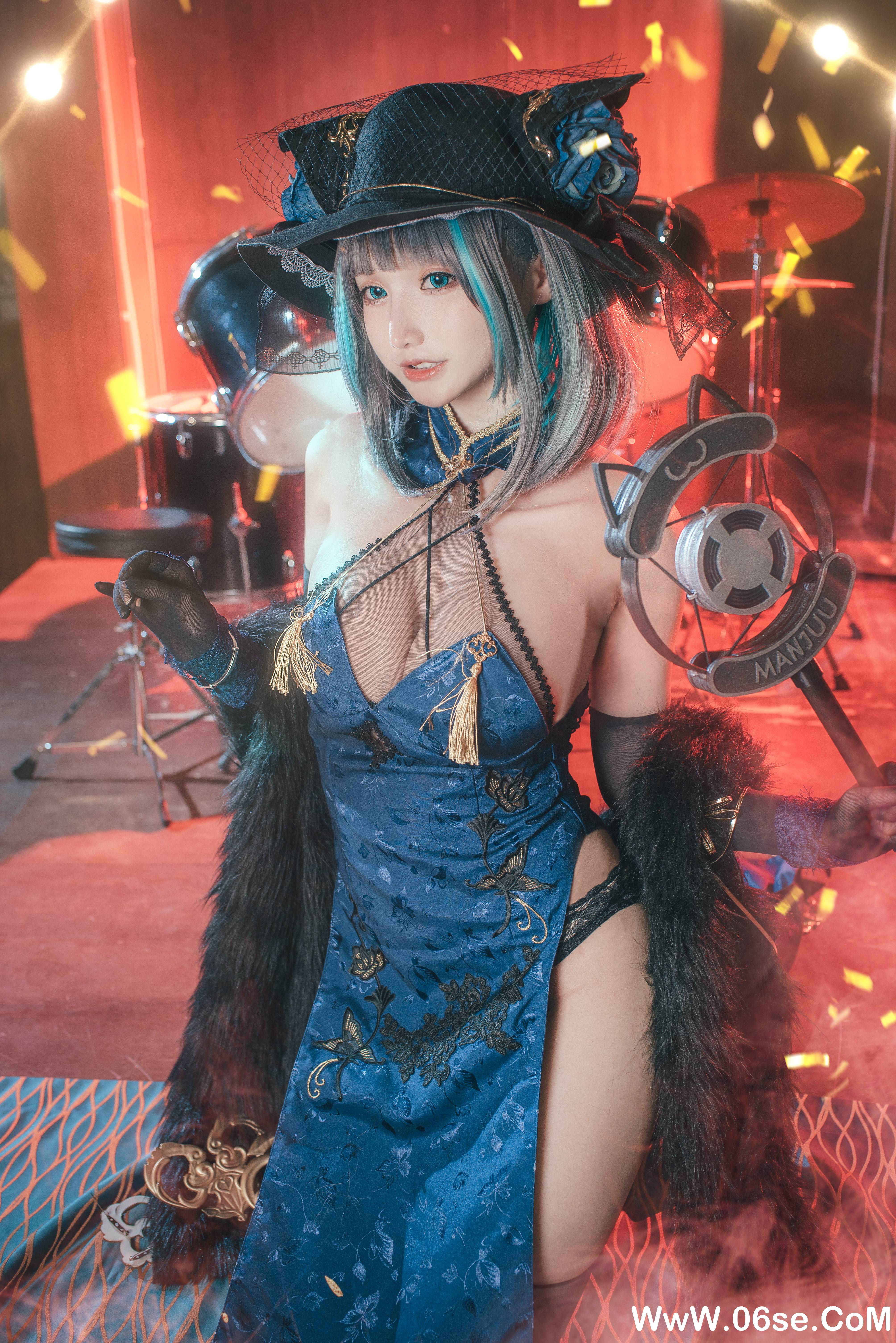 图片[18]-仙九Airi NO.017 — 柴郡旗袍 [22P369M]-六色网