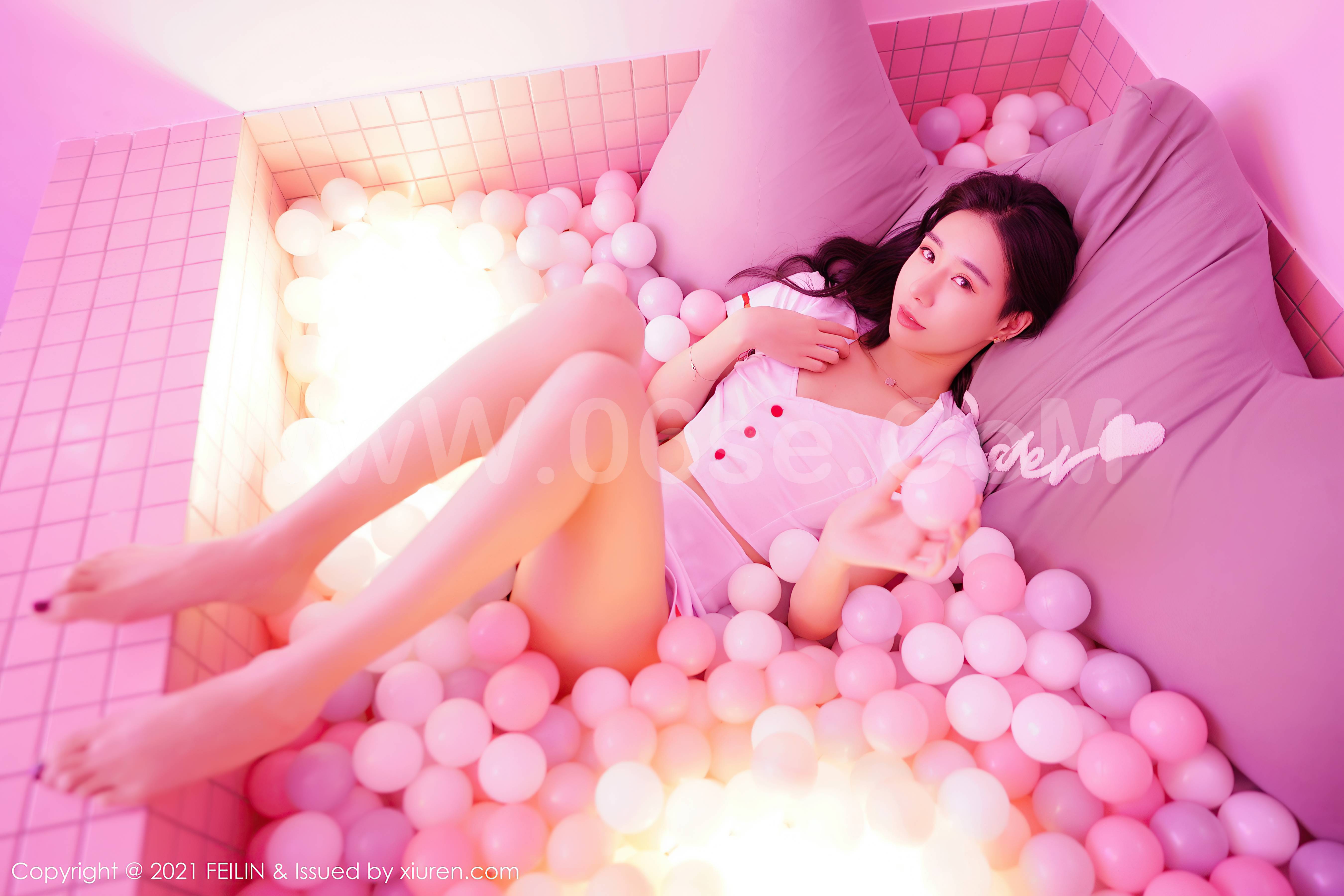 图片[16]-[FEILIN嗲囡囡] 2021.03.26 Vol.382 BABY[柒]-六色网