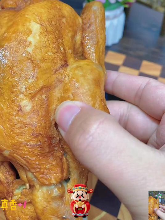 德州特产五香扒鸡肉质鲜嫩香透骨髓老汤焖煮#德州五香扒鸡#