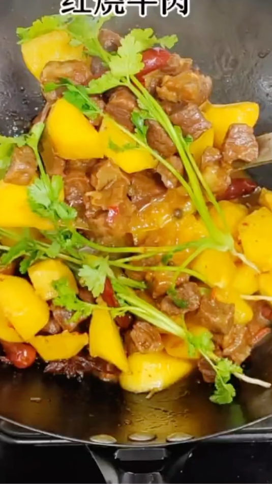 小孩长身高的菜,牛肉焖土豆,在家就能做