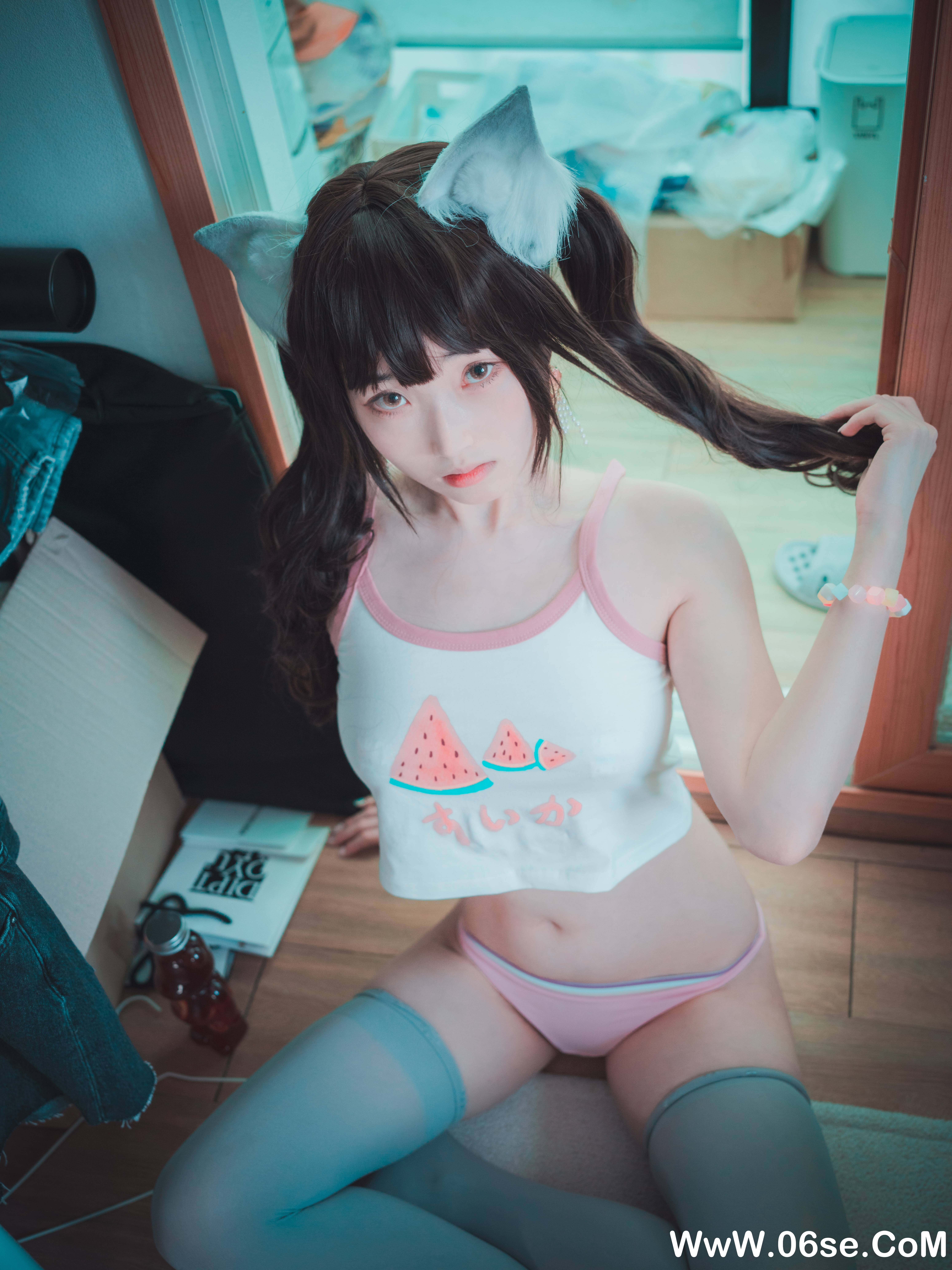 图片[70]-DJAWA — NO.156 The cat I picked up turned into a girl [197P3G]-六色网
