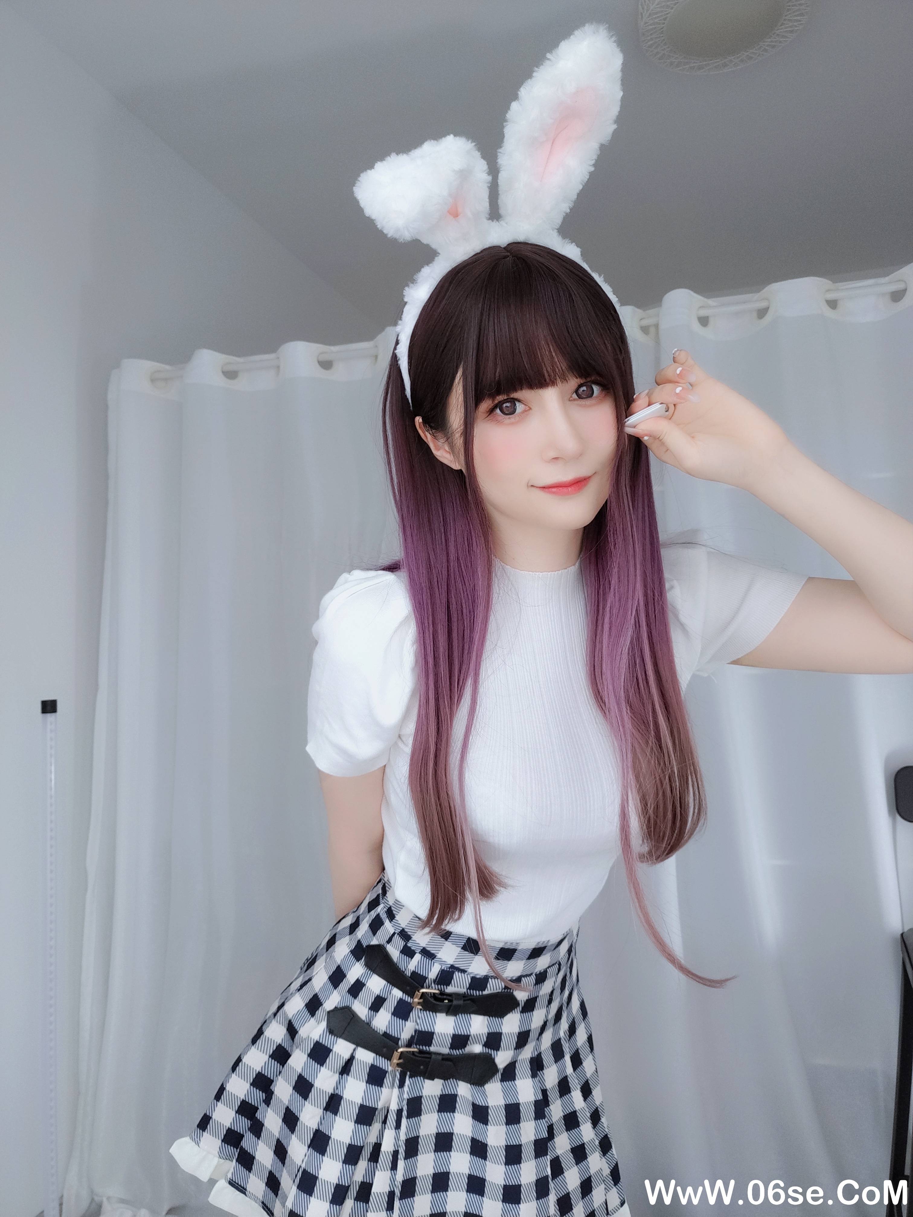 图片[11]-Coser小姐姐白银 NO.152 — 白丝兔女郎[168P+7V1.19G]-六色网