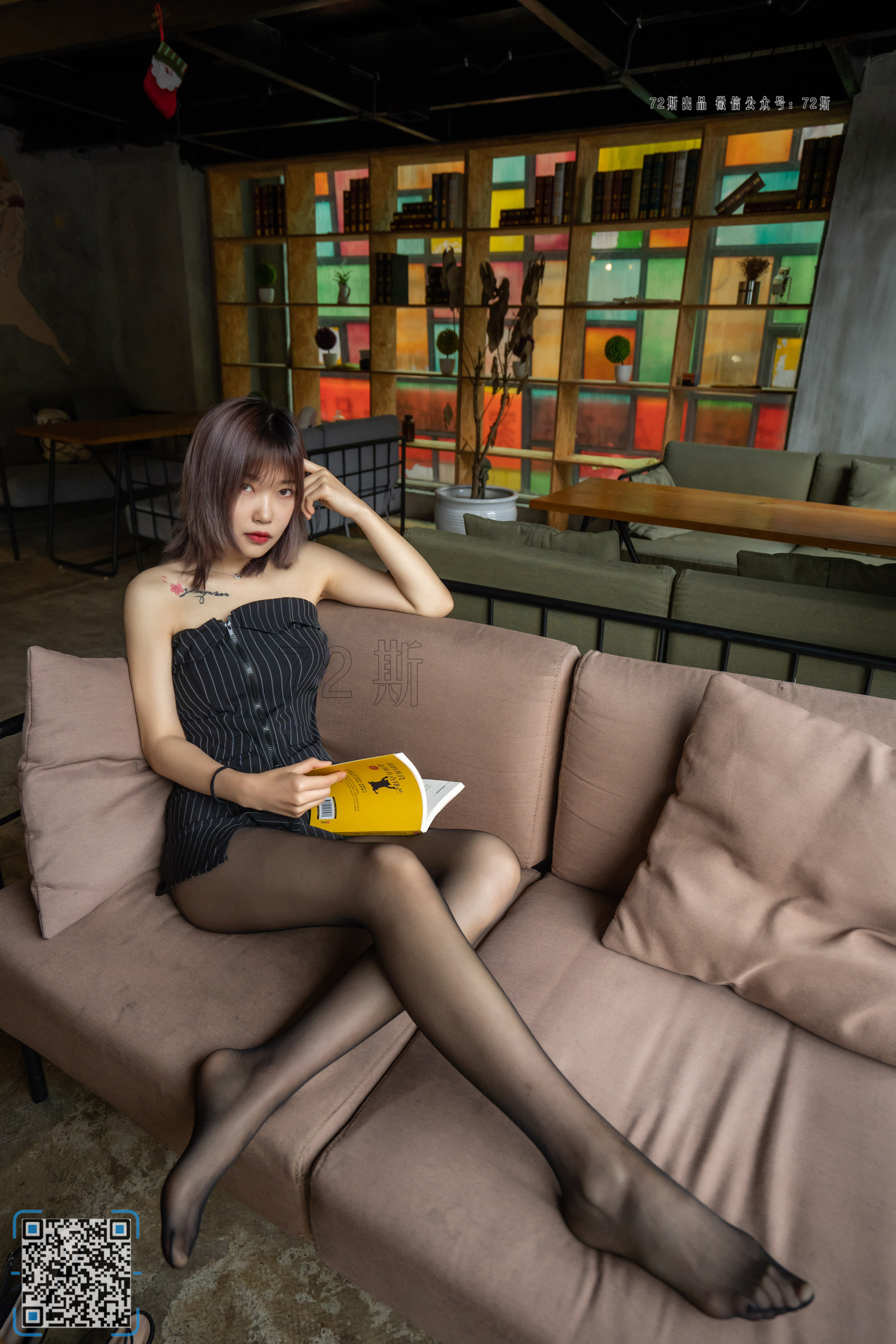 图片[42]-[72斯]丝足写真 NO.008 咖啡厅淑女[47P88M]-六色网