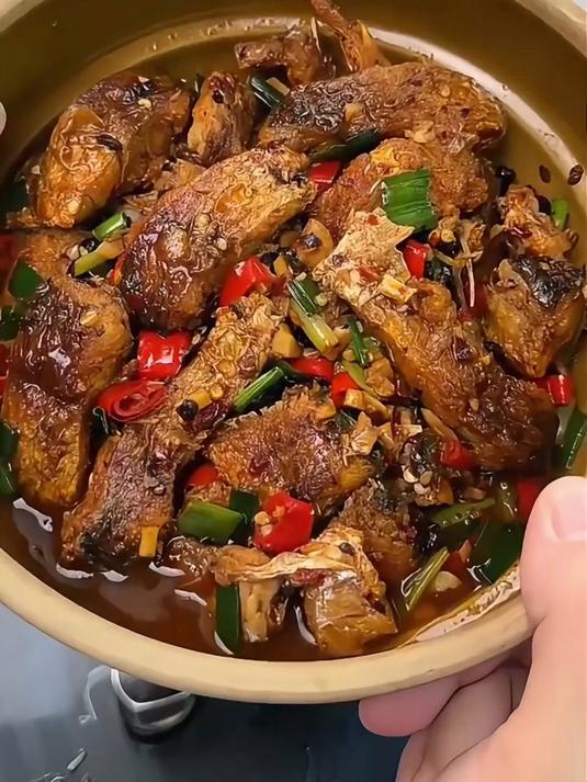 这样做的香辣豆豉炒鱼块你喜欢吗?
