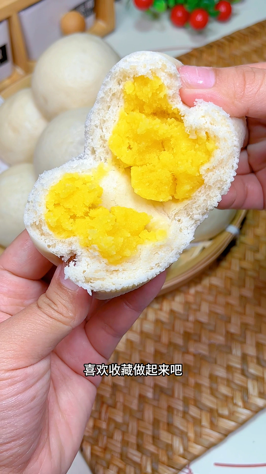 奶黄包的做法,奶香浓郁松软香甜孩子超喜欢