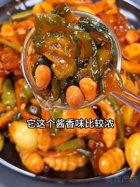 地道家乡味!酱香八宝菜古法腌制,8 种食材越嚼越香超正宗!