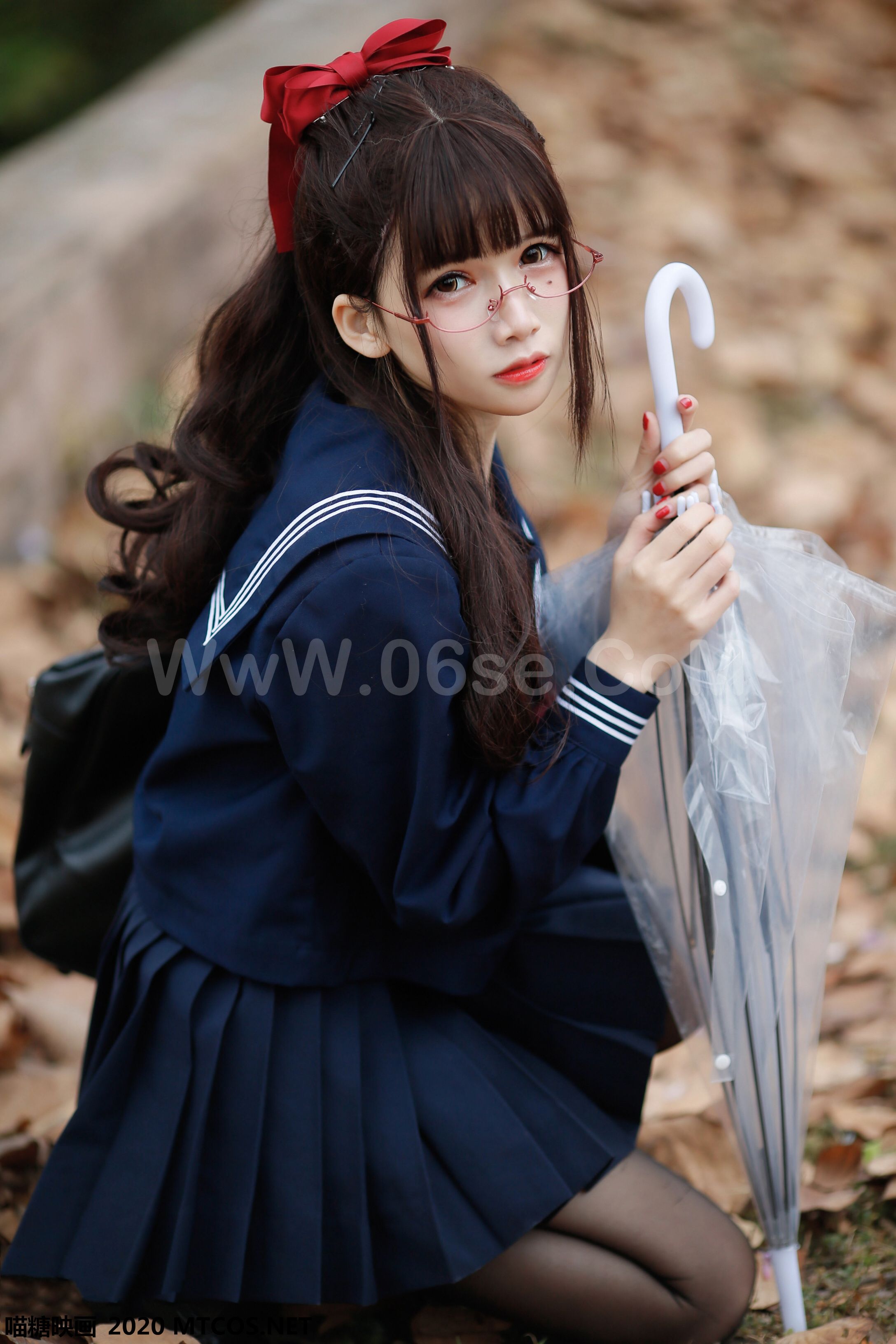 图片[7]-[MTCos] 喵糖映画 Vol.098 渡边爻爻爻子 JK制服少女-六色网