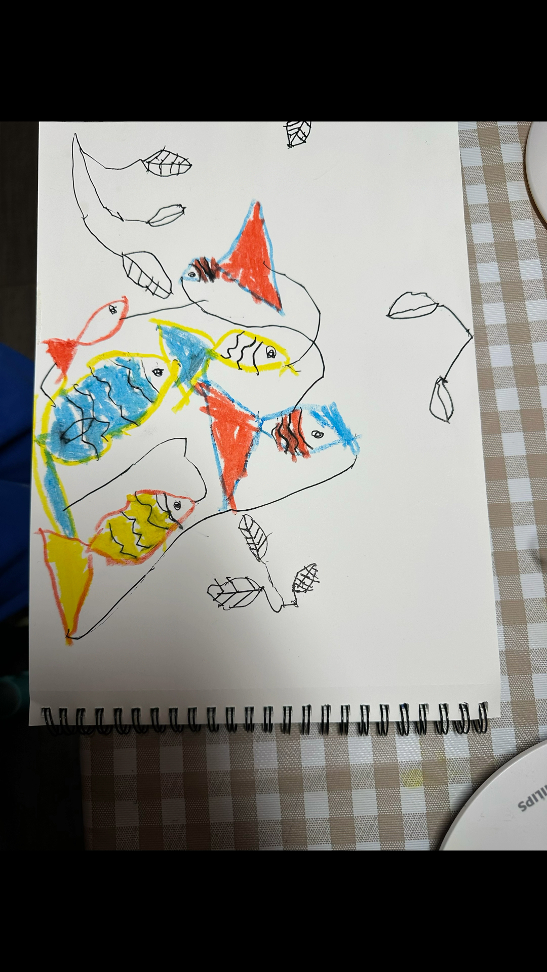 陪娃画画 |画一幅鲤鱼旗