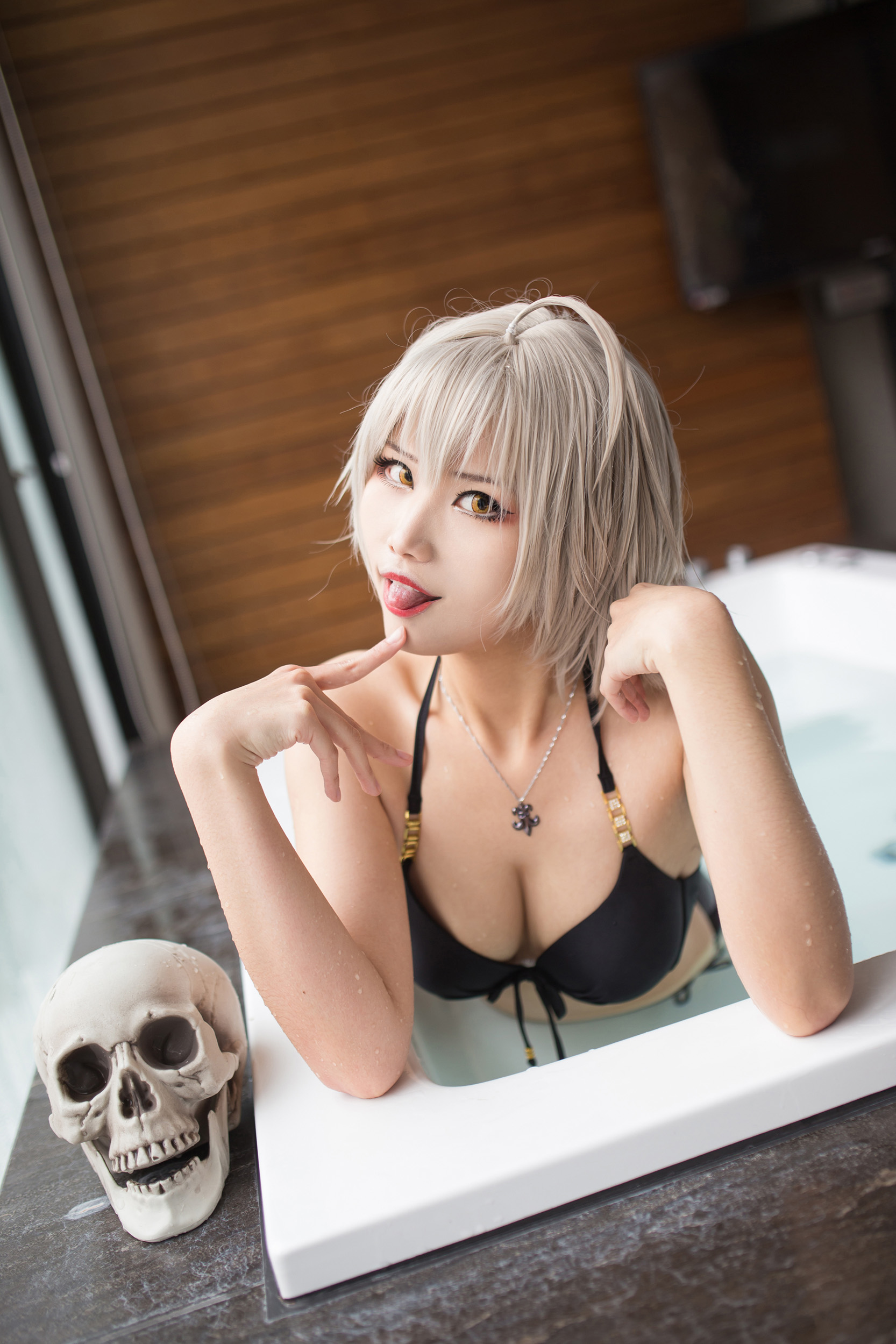 图片[61]-Coser萱-KaYa NO.132 — 黑贞 黑呆毛下着[83P45M]-六色网