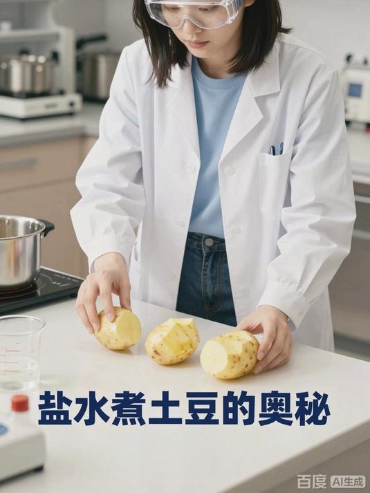 盐水煮土豆的软烂程度：浓度与烹饪时间