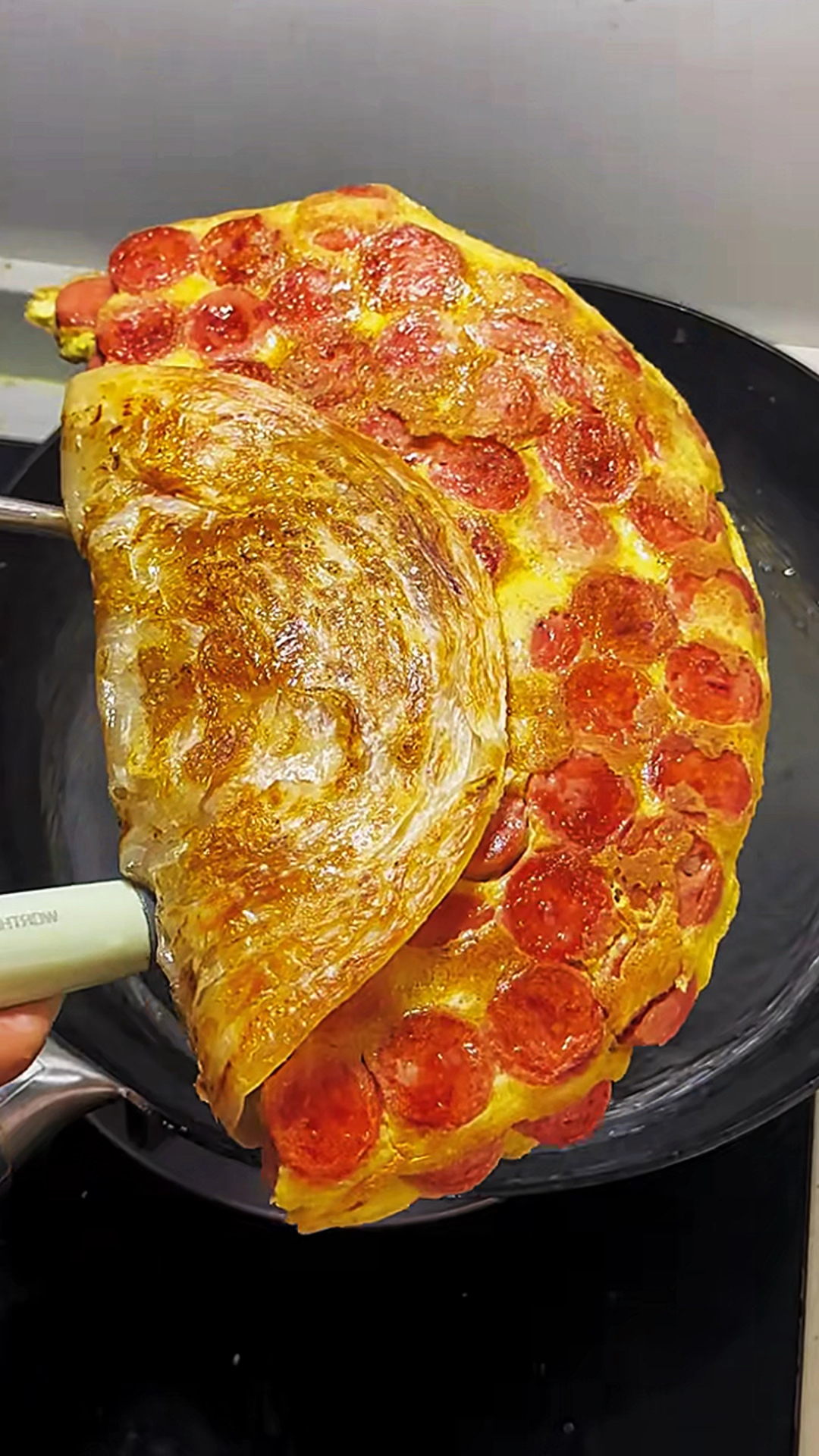 鸡蛋火腿饼做法